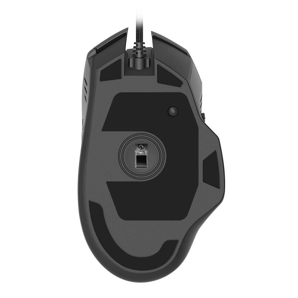 Alt View 6. REDRAGON - Roadmaster M723 Gaming Mouse, 7 buttons programmable buttons & 5 Backlit Modes, max 12400DPI - Black.