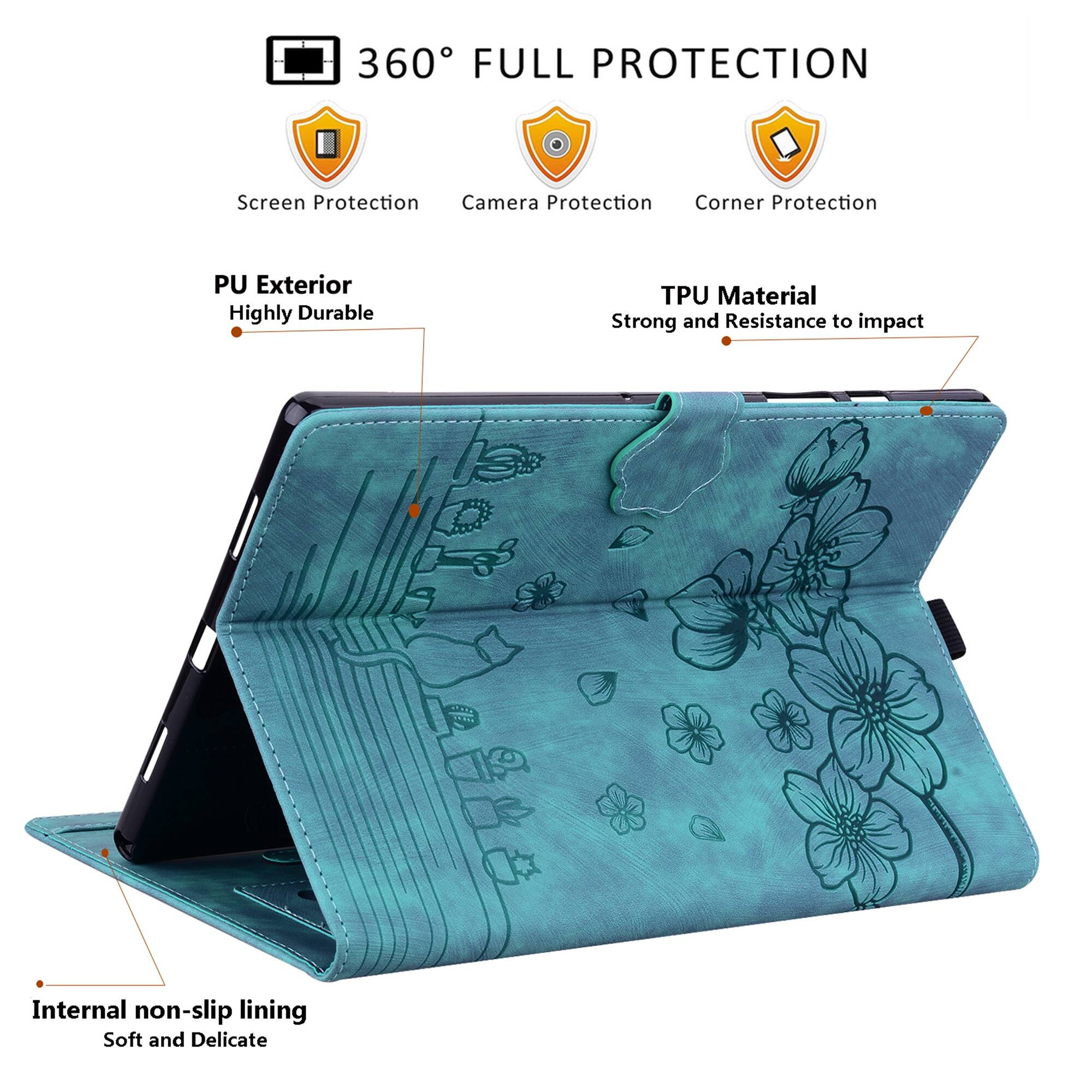 360° FULL PROTECTION

Screen Protection
Camera Protection
Corner Protection

PU Exterior
Highly Durable

TPU Material
Strong and Resistance to impact

Internal non-slip lining
Soft and Delicate