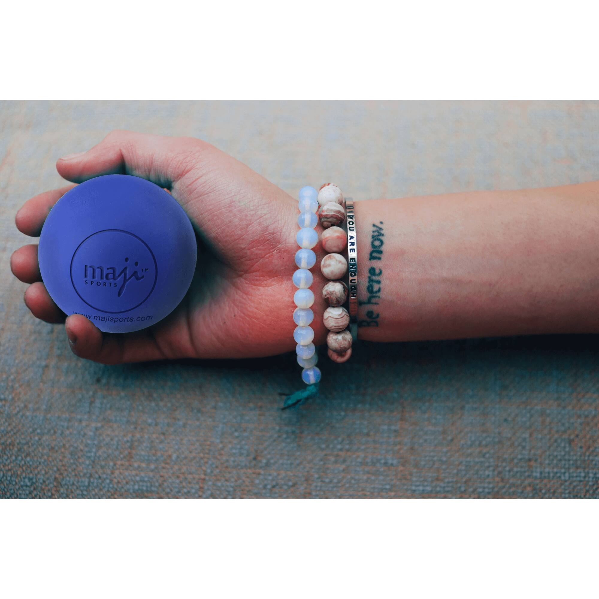 TM maji SPORTS www.majisports.com  
NINOU ARE now.  
HDNCHE here B Be  
YOU ARE ENOUGH  
Be Here Now.