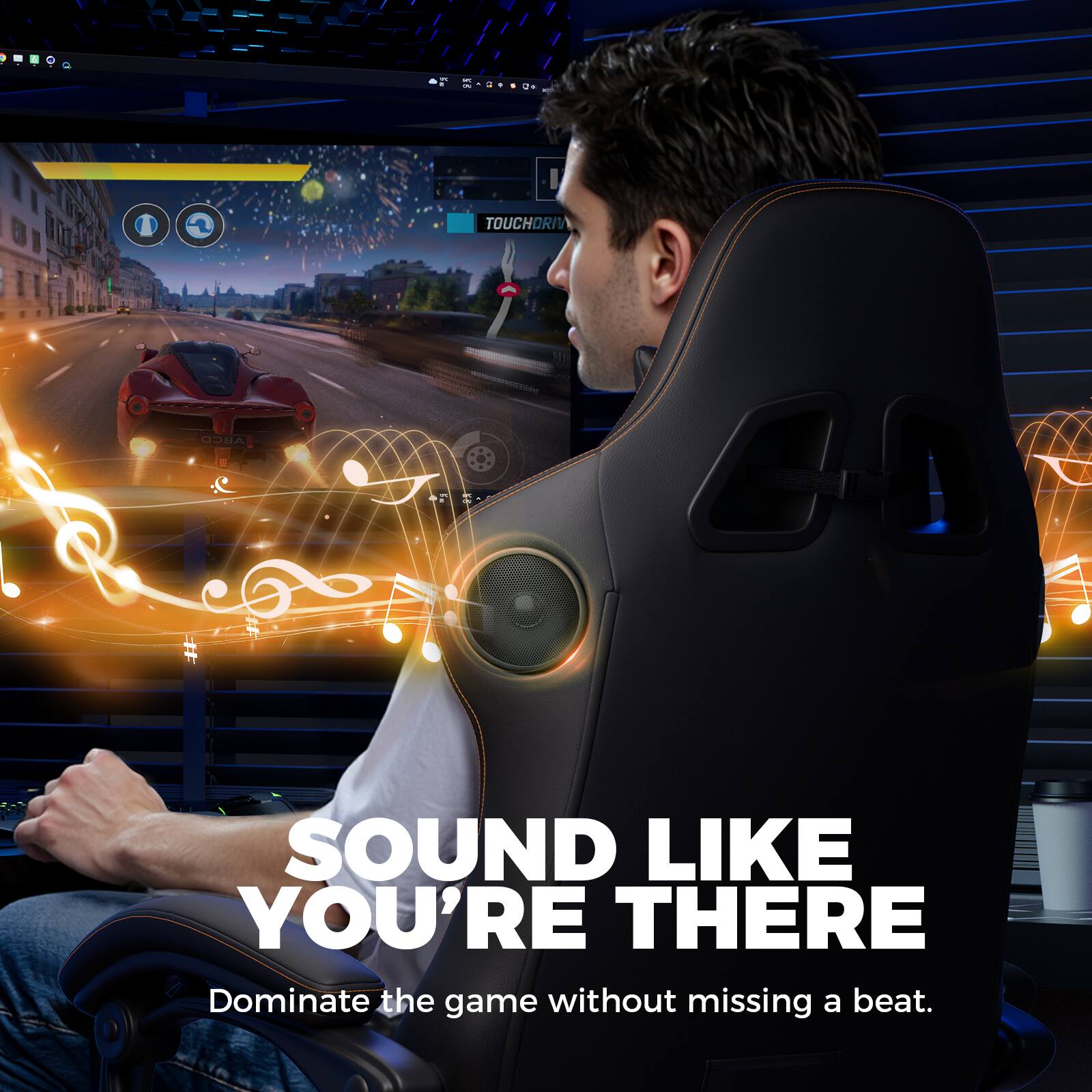SOUND LIKE YOU'RE THERE

Dominate the game without missing a beat.