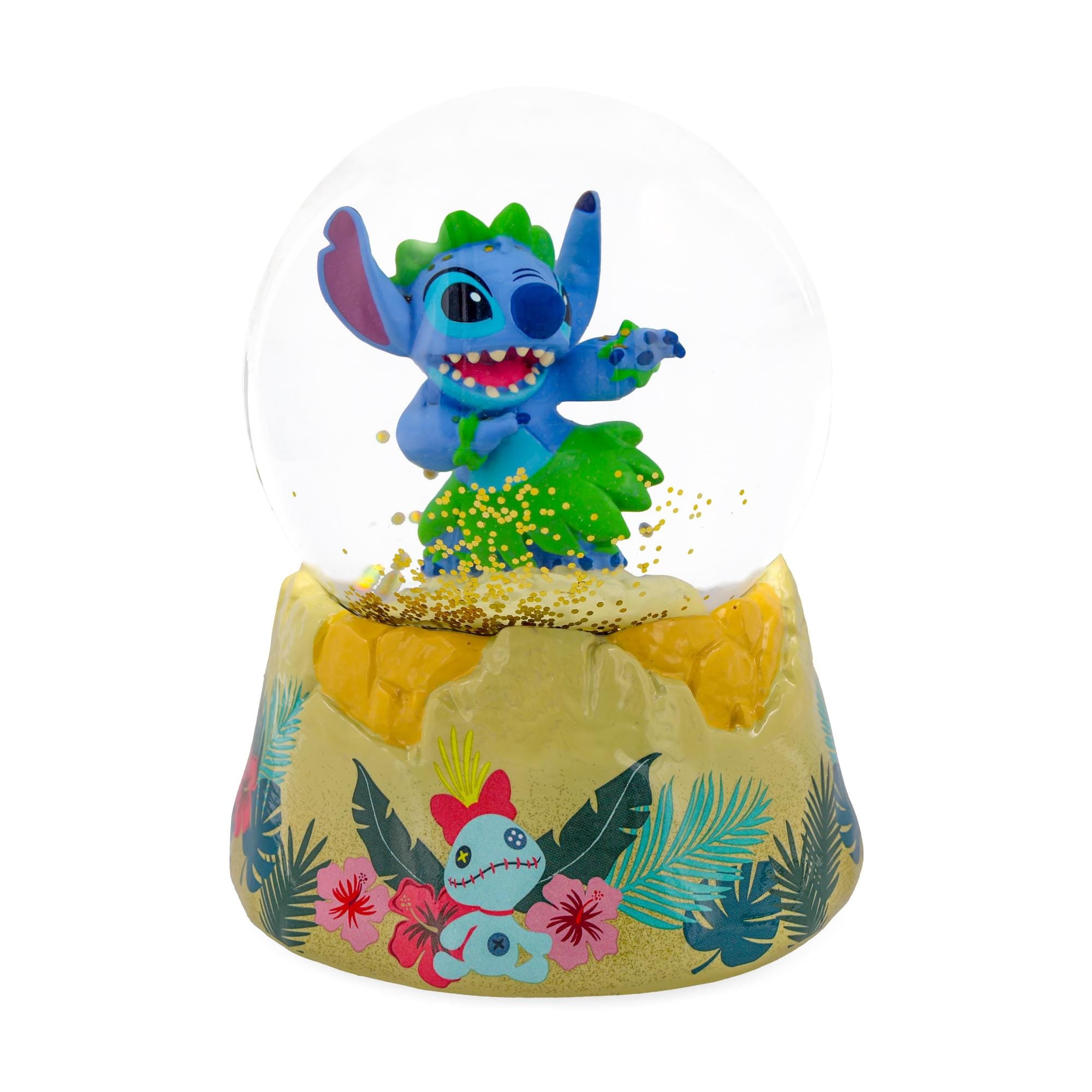Silver Buffalo Disney Lilo & Stitch Hula Dancing Snow Globe | 6