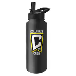 Logo Brands - Columbus Crew 34oz. Quencher Bottle - Black