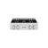 Front. ZLINE - 30 in. Wide 4 Burner Classic Gas Built-In Gas DuoPro Cooktop (PCRTS-30) - Satin Stainless Steel.