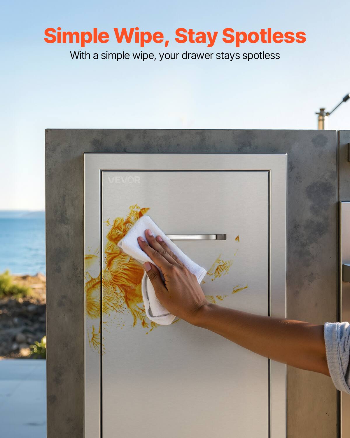 Simple Wipe, Stay Spotless

With a simple wipe, your drawer stays spotless

VEVOR
