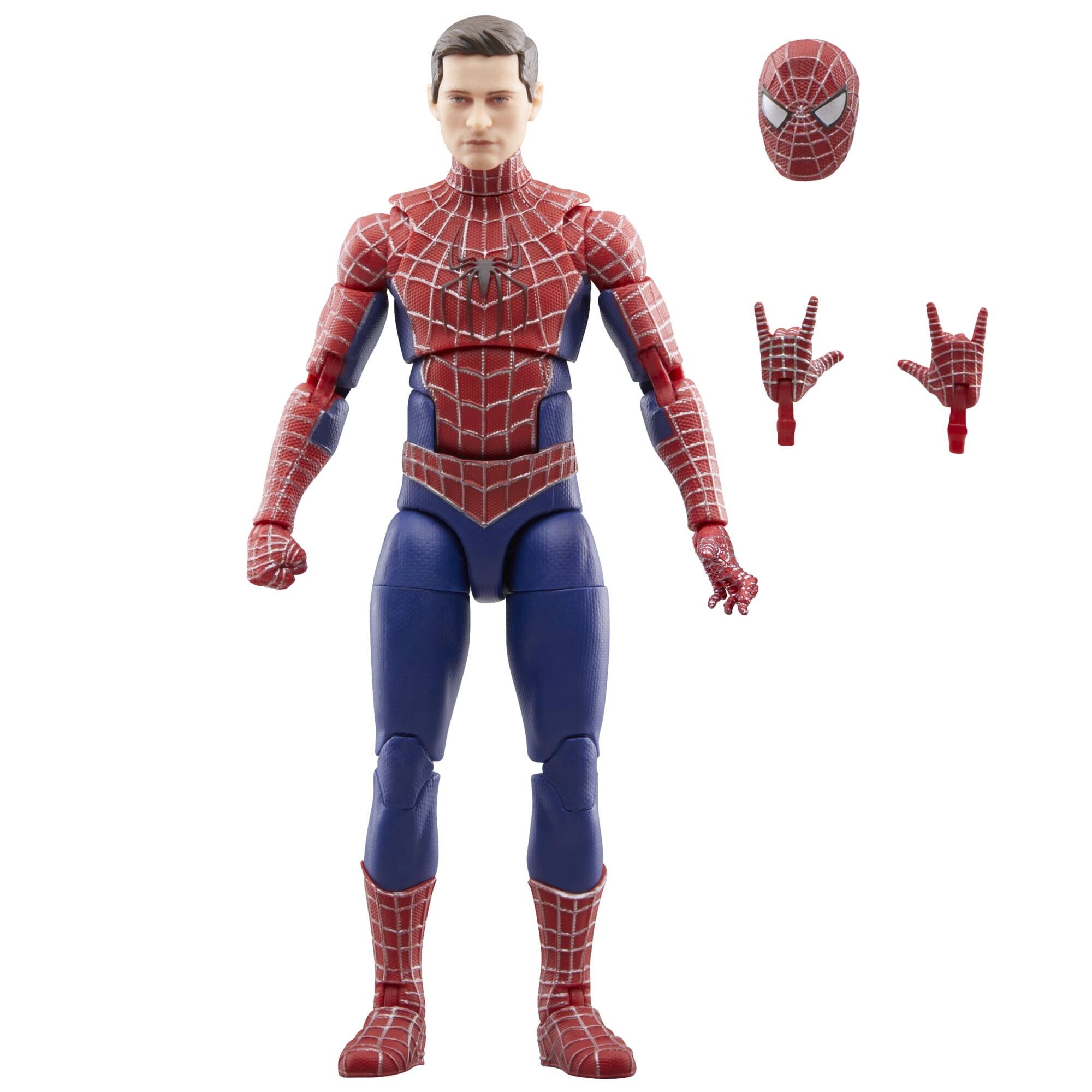 Left. Hasbro - Hasbro Marvel Legends Series Friendly Neighborhood Spider-Man, 6" Marvel Legends Action Figures.
