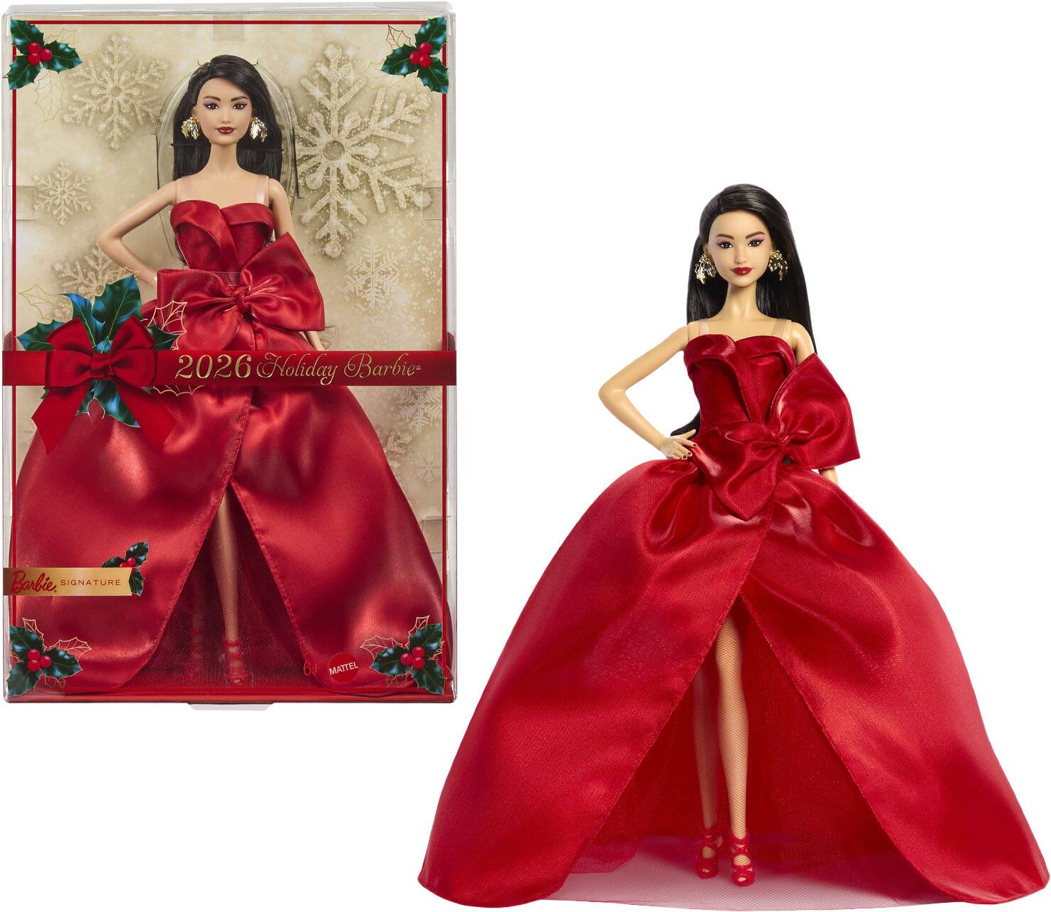 Mattel - Barbie Signature 2026 Holiday Barbie, Asian - COLLECTIBLES - Multicolor