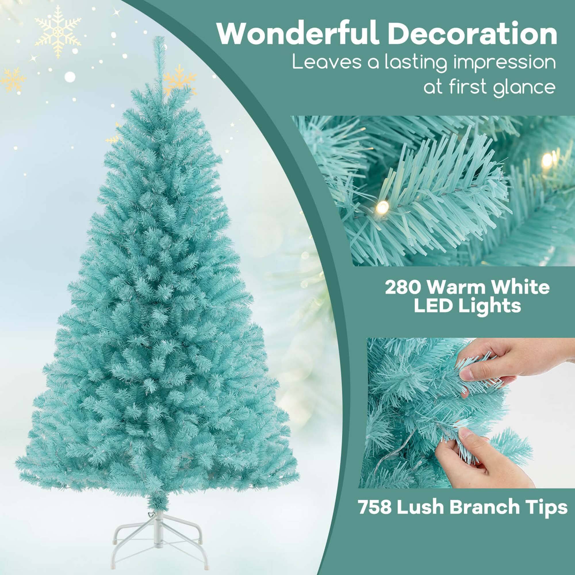 Wonderful Decoration Leaves a lasting impression at first glance

280 Warm White LED Lights

758 Lush Branch Tips