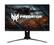 Front. Acer - Predator XB273U NXbmiiprzx 27" IPS LCD WQHD Agile-Splendor Gaming Monitor - G-SYNC – Up to 275Hz – 1 x DP – 2 x HDMI.