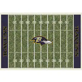 Imperial - Baltimore Ravens 3'10" x 5'4" Homefield Rug - Green