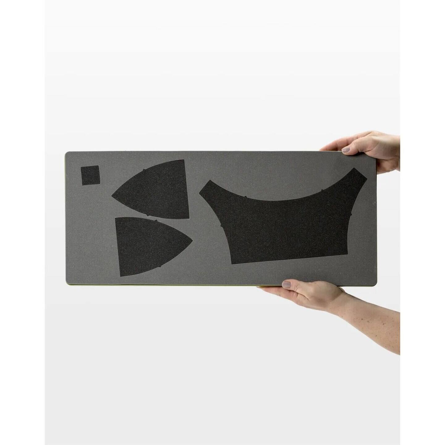 Back. AccuQuilt - GO! Flowering Snowball-12 Finished Die - Multicolor.