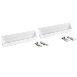 Rev-A-Shelf - 14" Kitchen Sink Front Tip Out Accessory Trays, 6572-14-11-52 - White