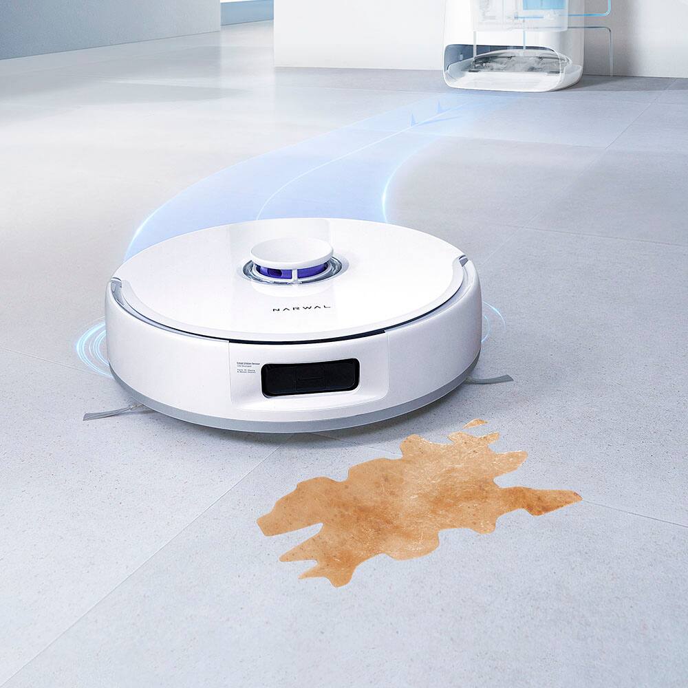 Alt View 1. Narwal - Freo X Ultra Bonus Pack Robot Vacuum - White.