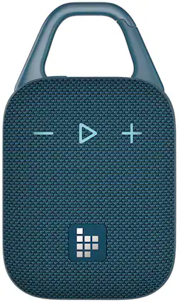 Front. Tronsmart - Mirtune H1 Portable Bluetooth Speaker, Big Audio and Punchy Bass, Integrated Carabiner, IPX7 Waterproof, 20H Playtime - Blue.
