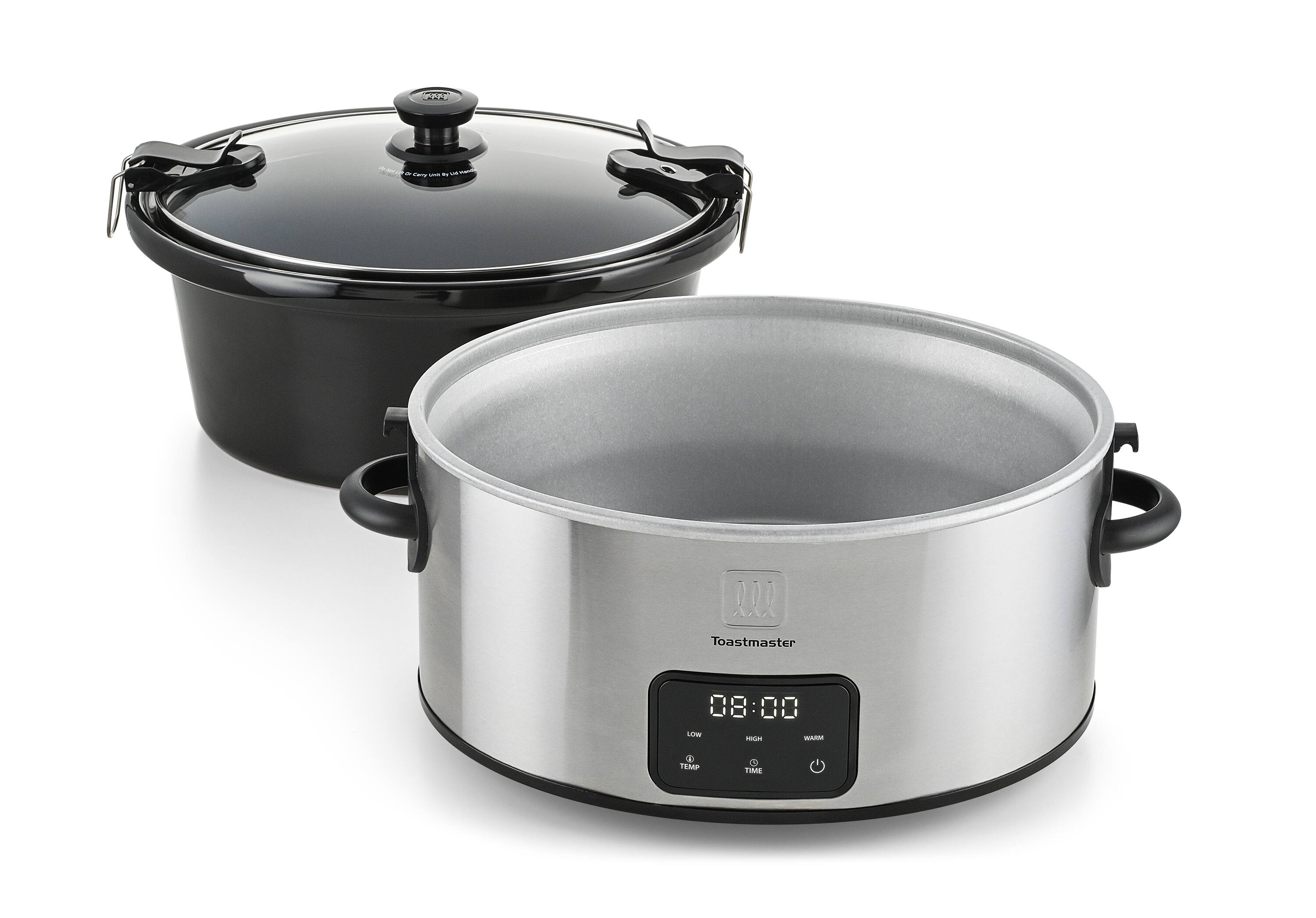 Toastmaster  
08:00  
LOW HIGH WARM  
TEMP TIME