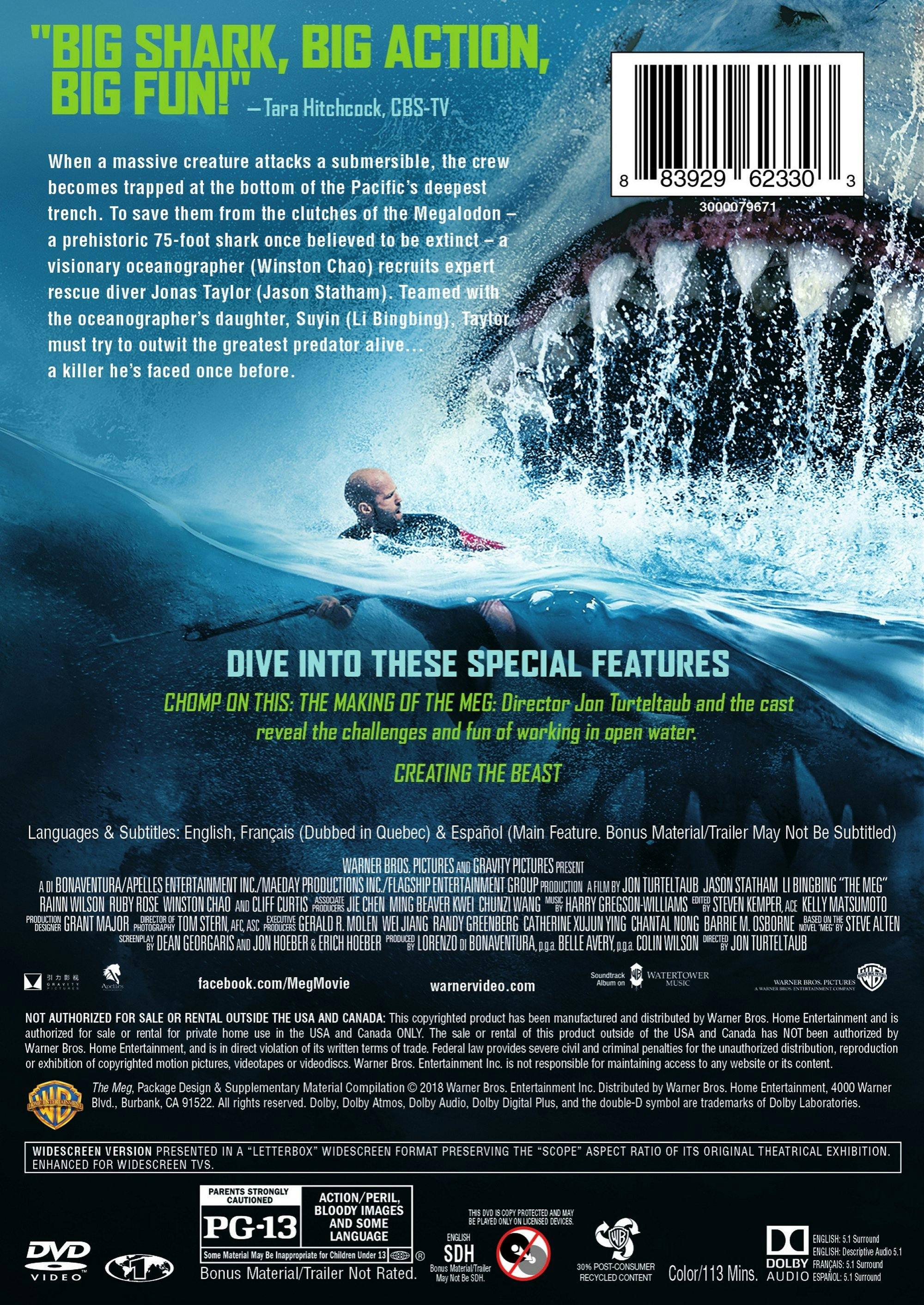 Angle. The Meg (Special Edition) [DVD].