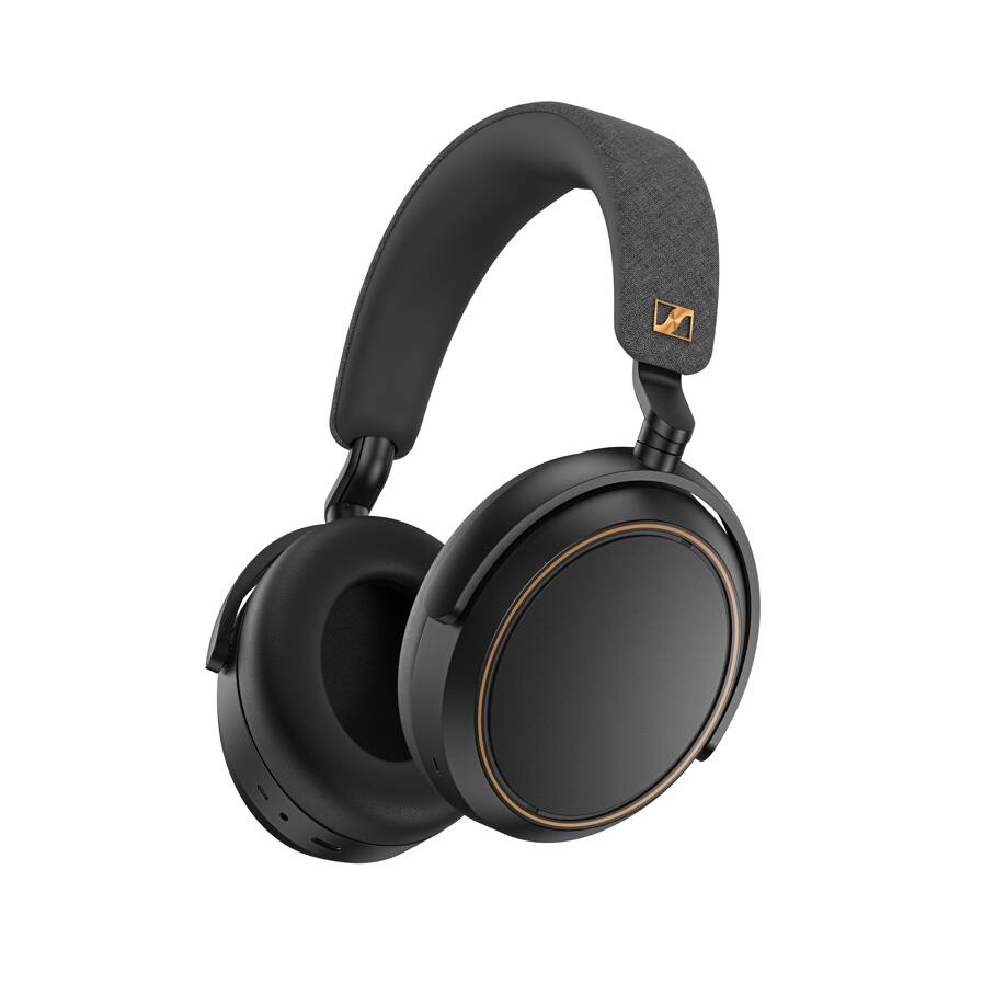 Front. Sennheiser - Sennheiser - MOMENTUM 4 Wireless Adaptive Noise-Canceling Over-The-Ear Headphones - Copper - Copper.