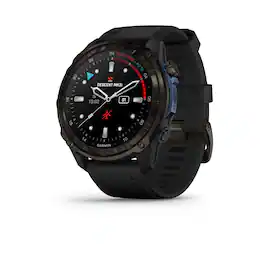 Garmin - Descent Mk3i GPS Dive Smartwatch – 51 mm Fiber-reinforced polymer - Carbon Gray DLC Titanium with Black Silicone Band - (2023)