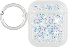 Case-Mate - Refurbished Excellent - Case - AirPods With Ring Clip - Twinkle