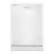 Front. Whirlpool - 24" Front Control Built-In Dishwasher with Boost Cycle and 57 dBA - White.