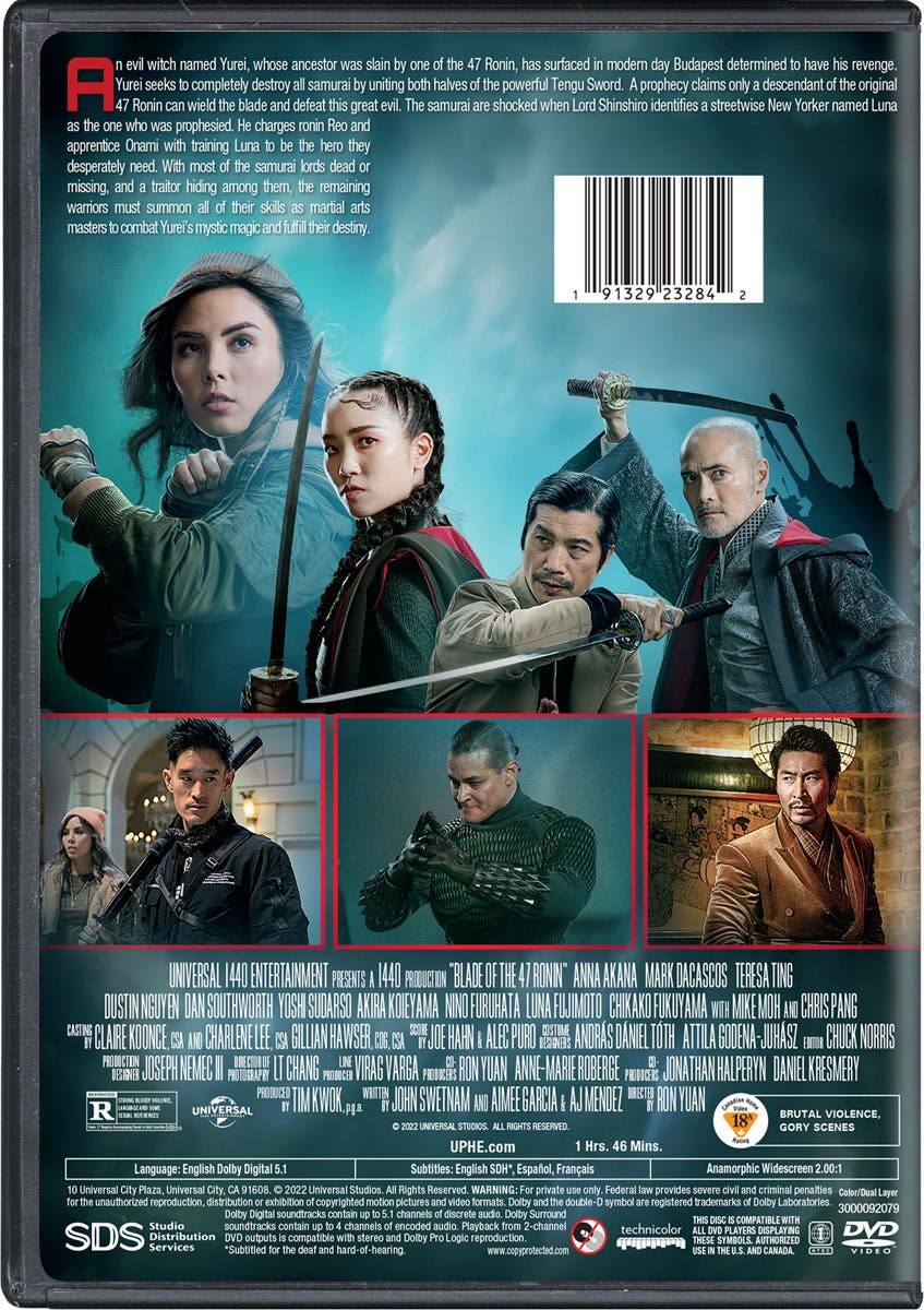 Back. Blade of the 47 Ronin [DVD].