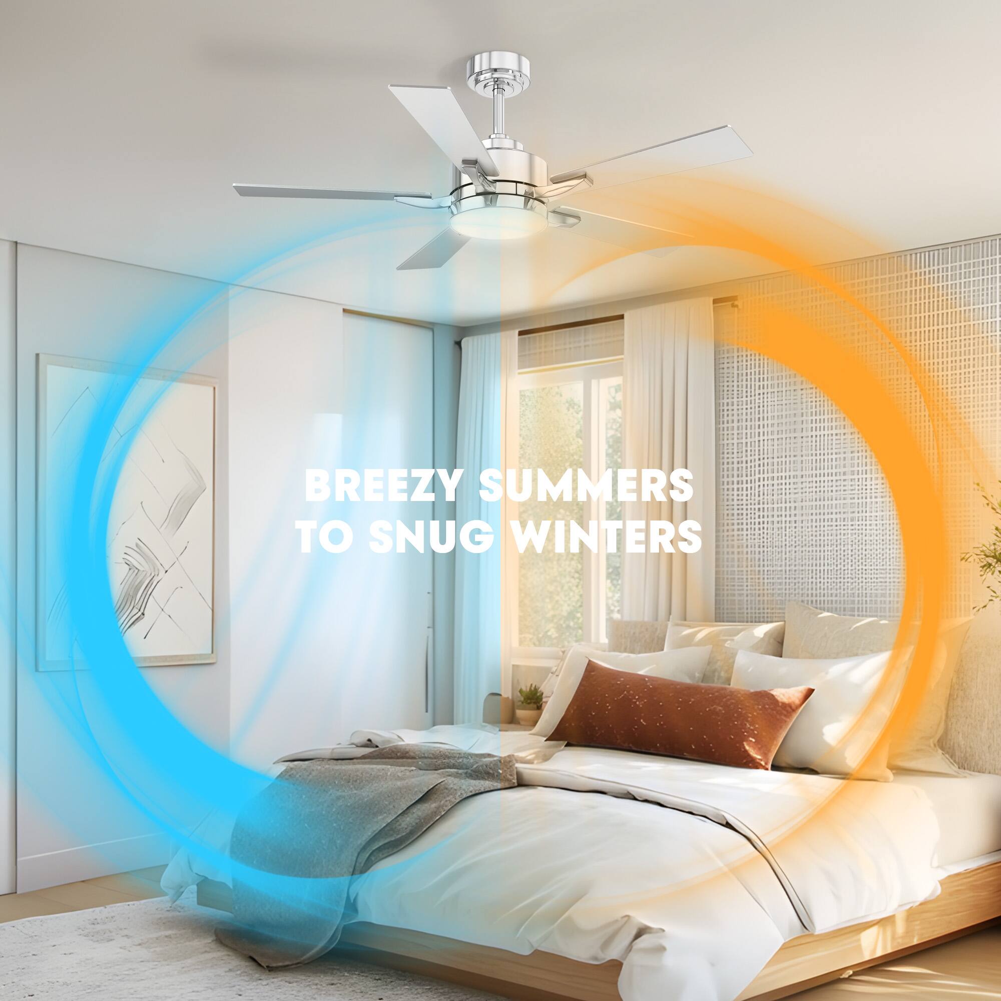 BREEZY SUMMERS TO SNUG WINTERS