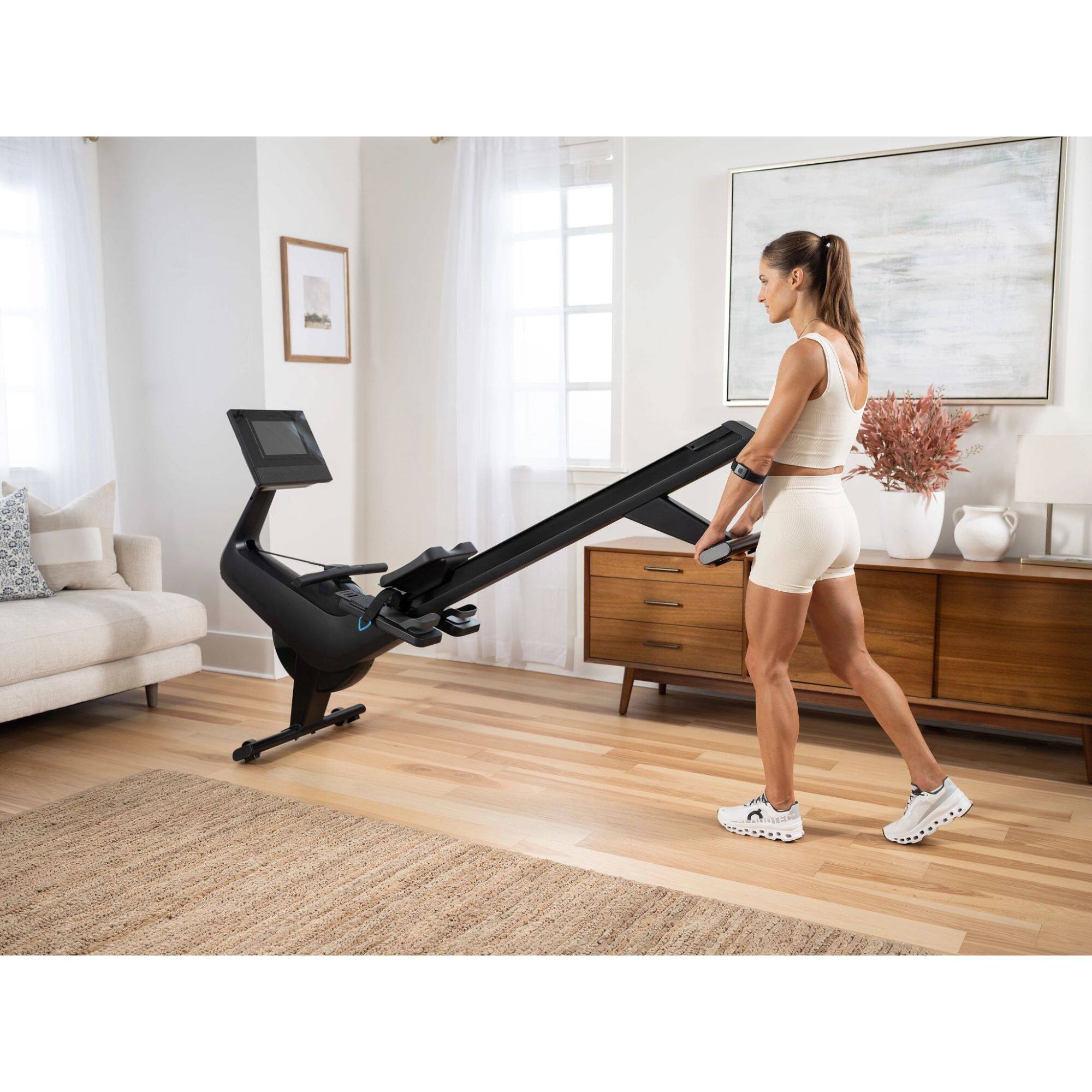 Alt View 7. NordicTrack - NordicTrack RW700 Rower for Interactive, Full-Body Workouts - Black.