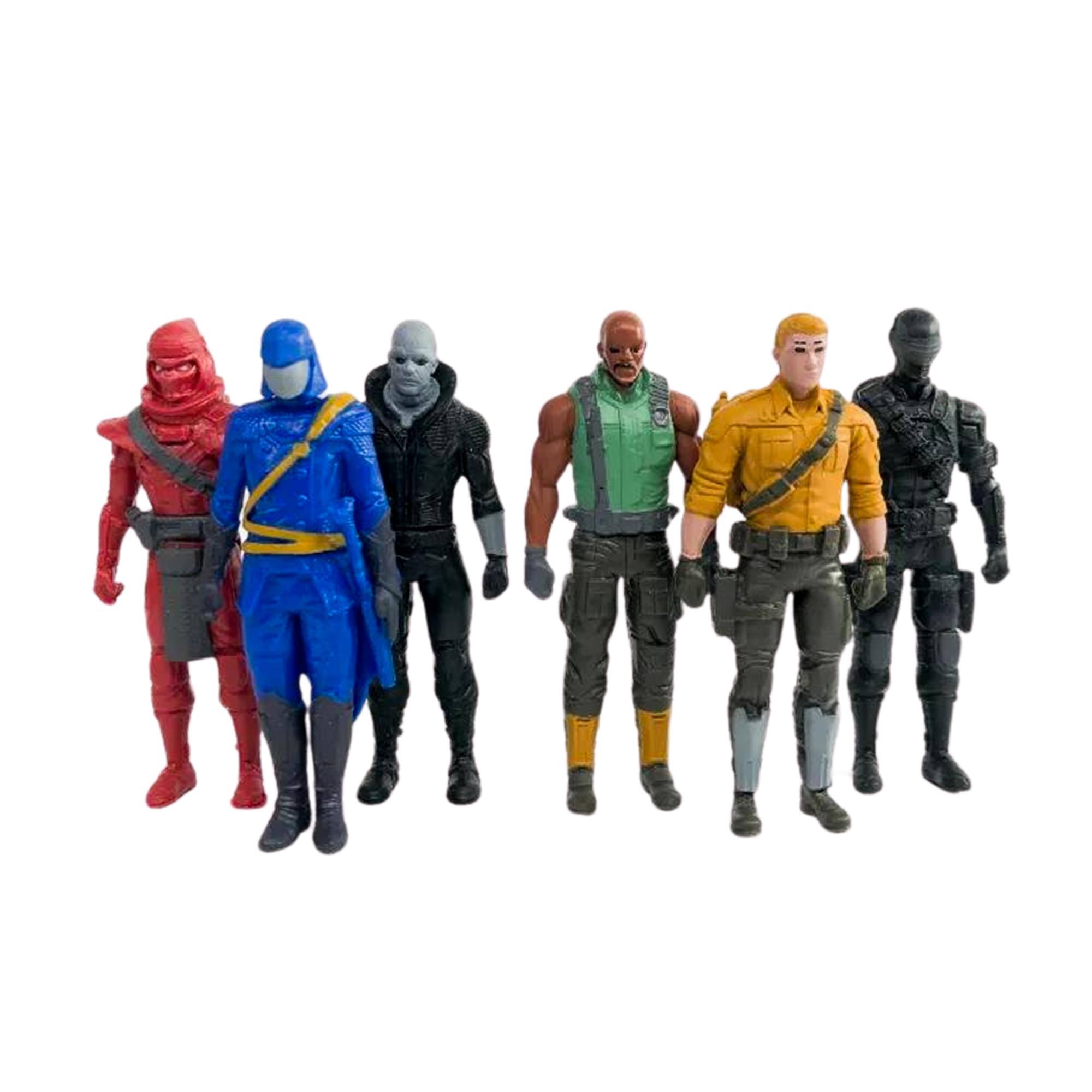 Alt View 3. Hasbro - GI Joe 2.5 Inch Vinyl Figure | Roadblock - Green.