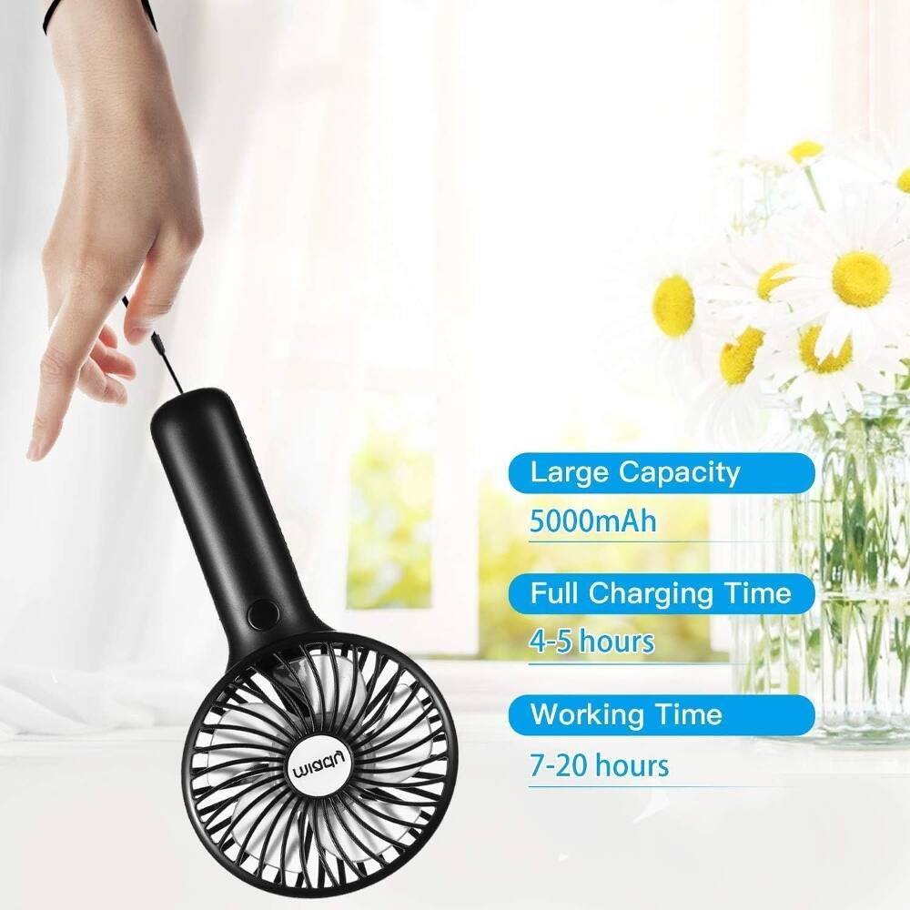 Large Capacity 5000mAh  
Full Charging Time 4-5 hours  
Working Time 7-20 hours