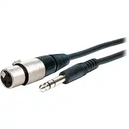 Comprehensive - Standard Series XLR Jack to Stereo 1/4" Plug Audio Cable 10'
