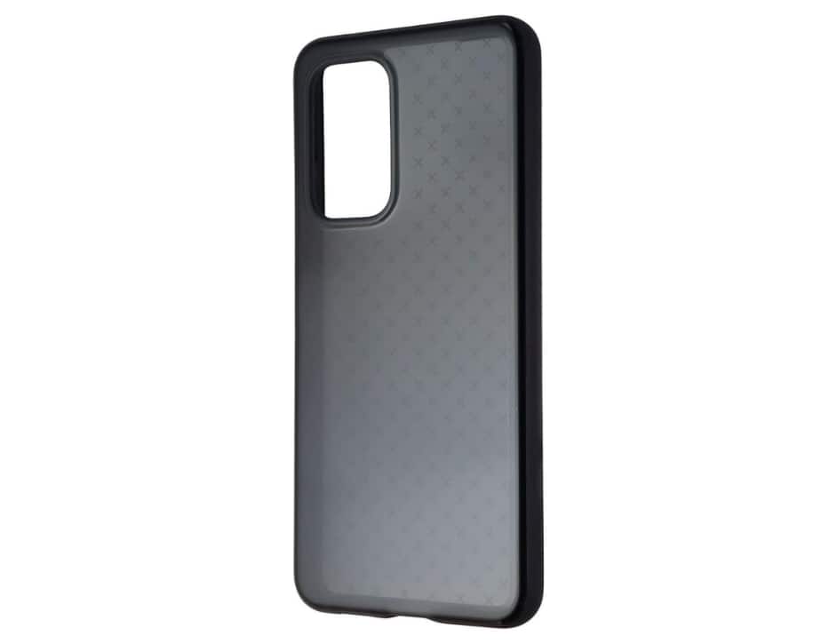 Front. Tech21 - Tech21 Evo Check Series Flexible Gel Case for Samsung Galaxy A53 5G | Color: Black - Black.