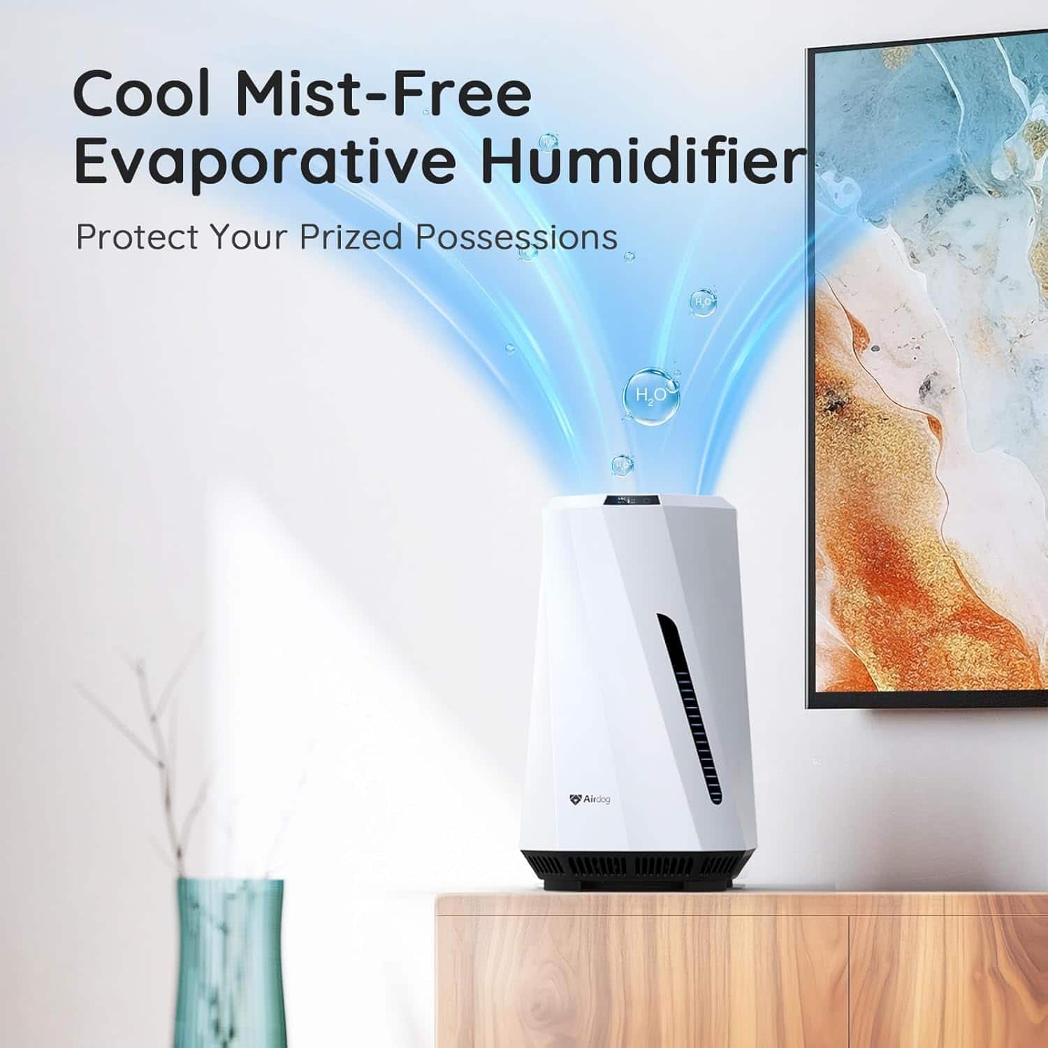 Airdog MOI Mold Free Evaporative Humidifier White H5 - Best Buy