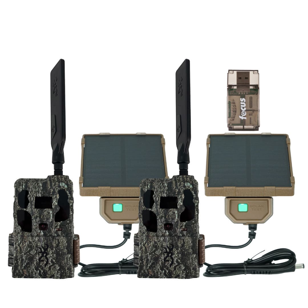 Browning - Trail Camera Defender Pro Scout Max HD 46MP Bundle with Solar Pack