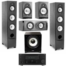 Energy - Connoisseur 5.1 Home Theater System, with 2x CF-70 6.5" Floorstanding Speaker, CC-10 Center Channel Speaker, 2x