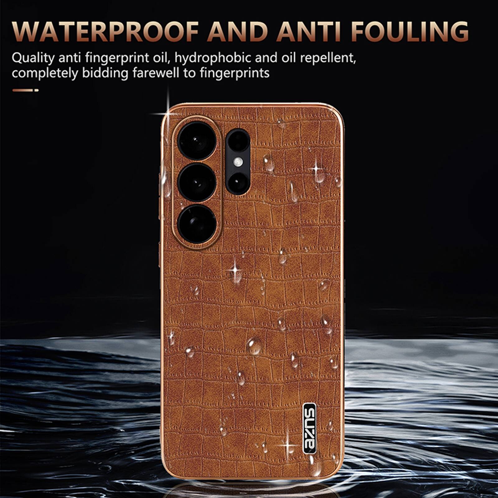 WATERPROOF AND ANTI FOULING

Quality anti fingerprint oil, hydrophobic and oil repellent, completely bidding farewell to fingerprints