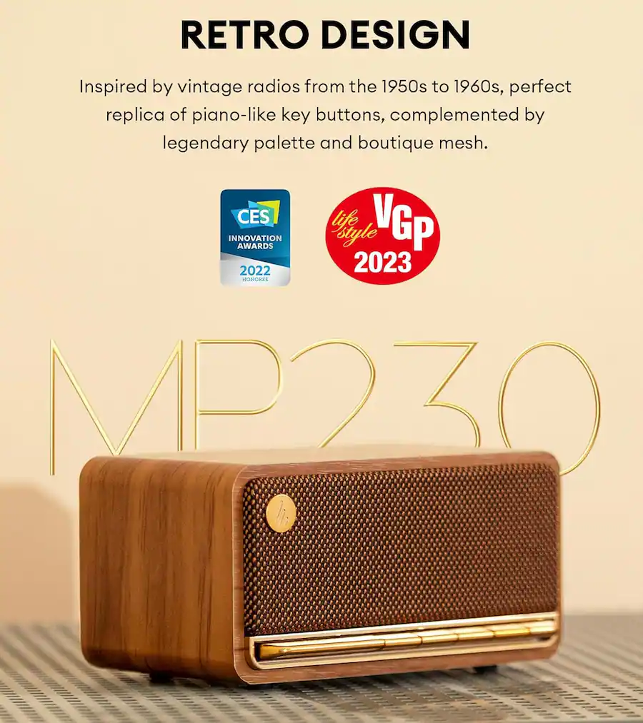 Mp230 Edifier MP230 Portable Bluetooth Speaker Wood MP230 - Best Buy