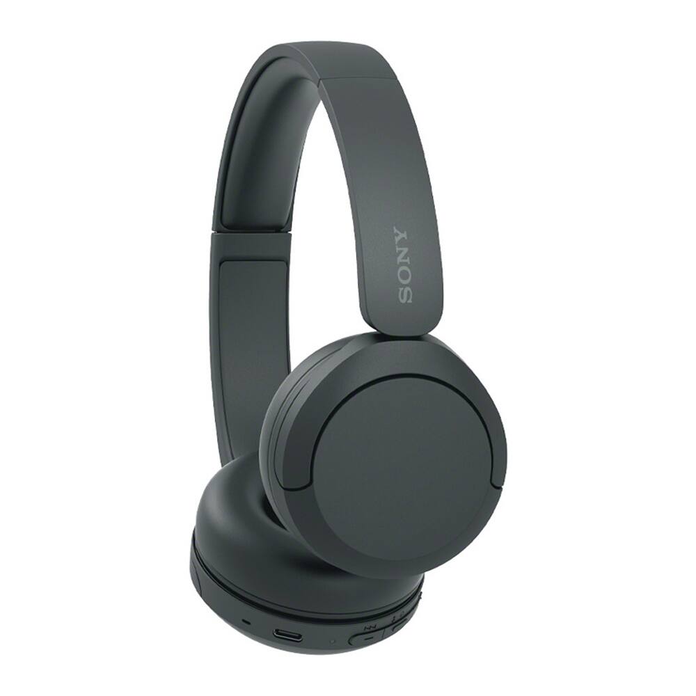 Alt View 4. Sony - WH-CH520 Wireless Headphones with Microphone, Black w/ Warranty Bundle.