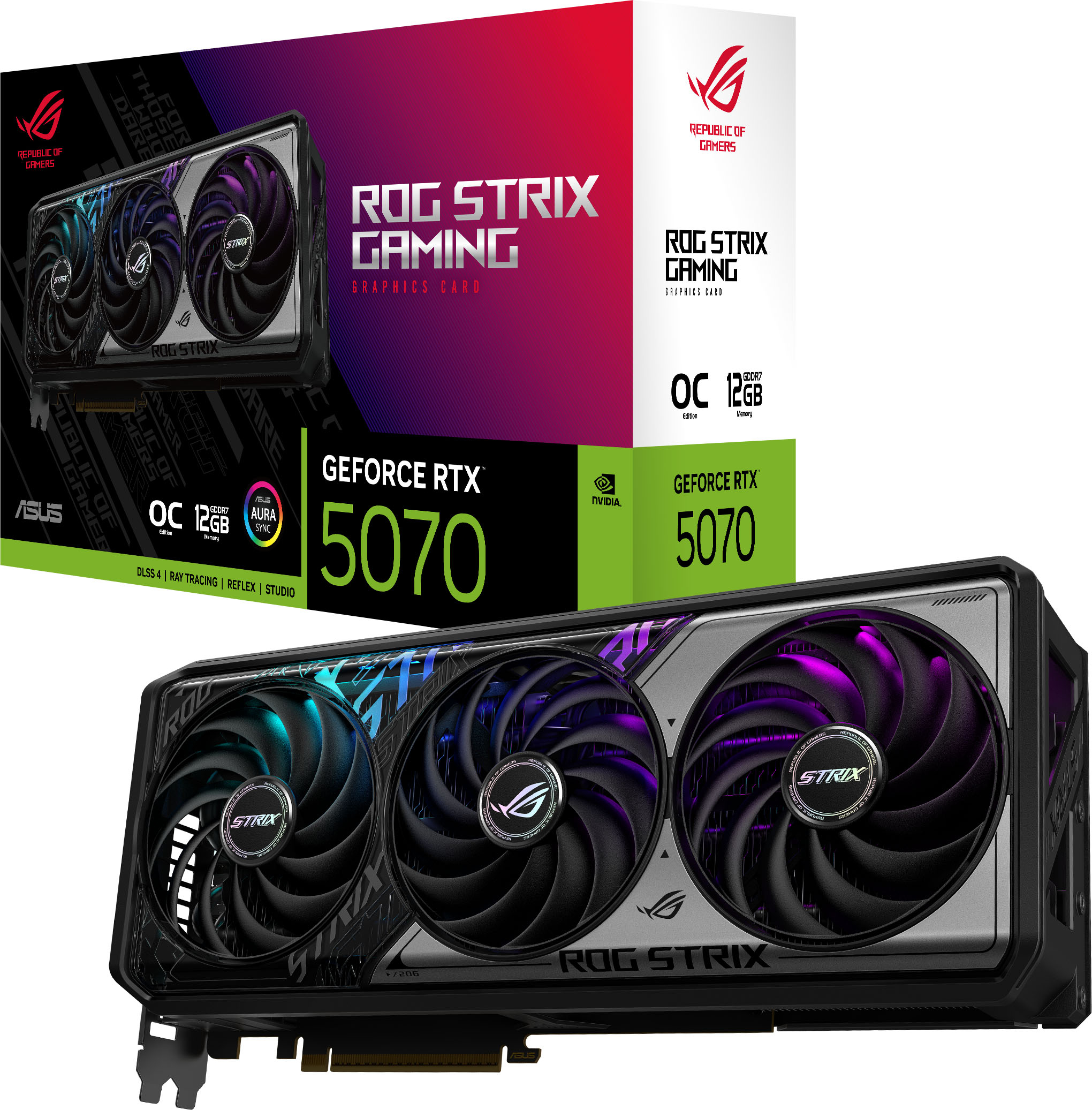ROG Strix GeForce RTX 4070Ti 12GB 非OC ROG Strix GeForce RTX
