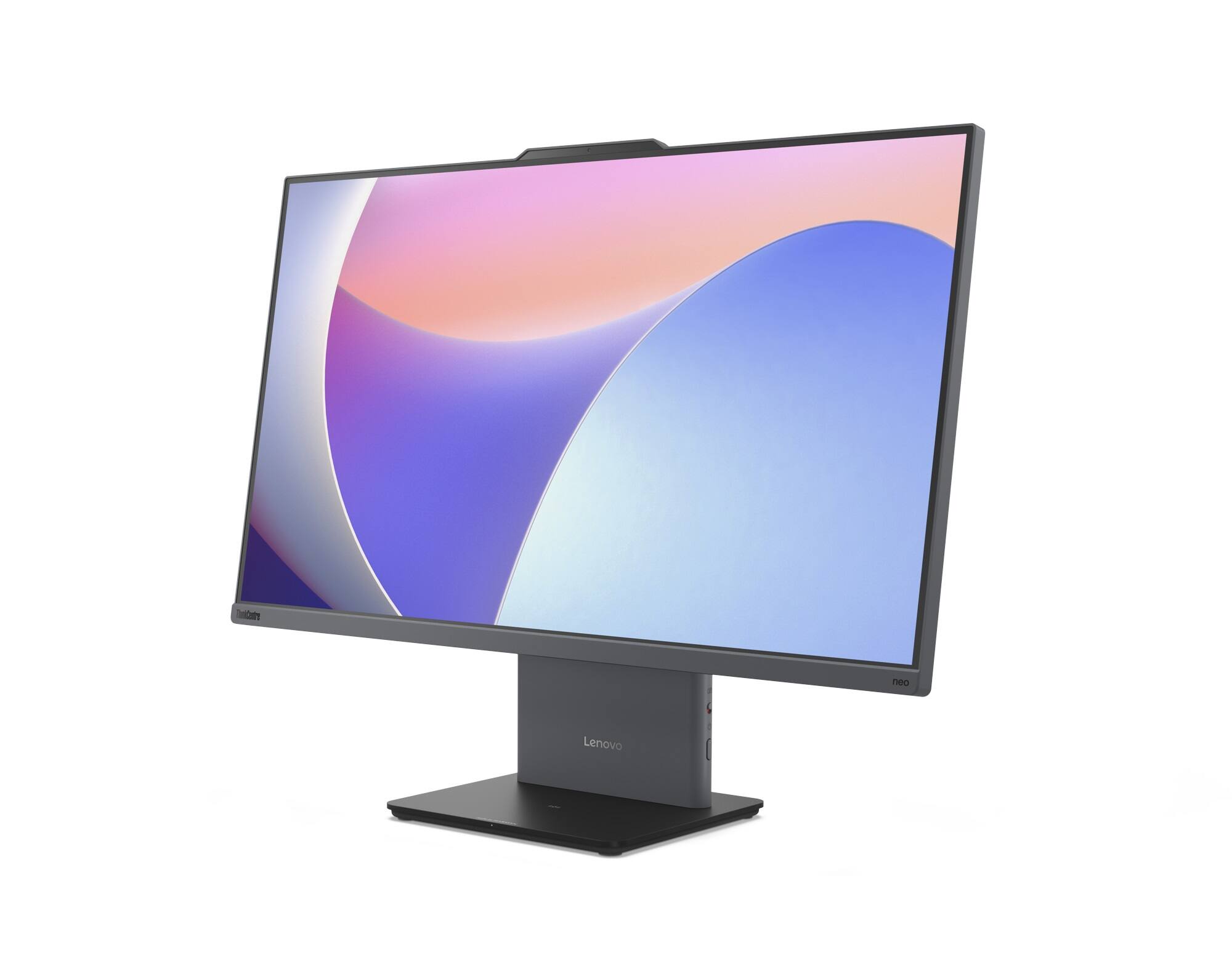 Alt View 4. Lenovo - Lenovo ThinkCentre Neo 50A 27 G5 27" Touch Core i7-13620H 16GB 512GB SSD W11P - Grey.
