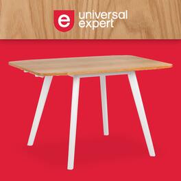 Universal Expert - Abacus Extendable Dining Table - Oak and White