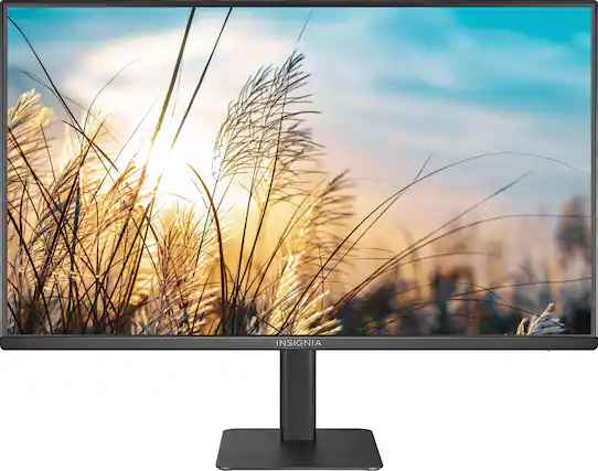 Front. Insignia™ - 24" Class IPS FHD 144Hz Monitor with AMD FreeSync (HDMI, VGA) - Black.