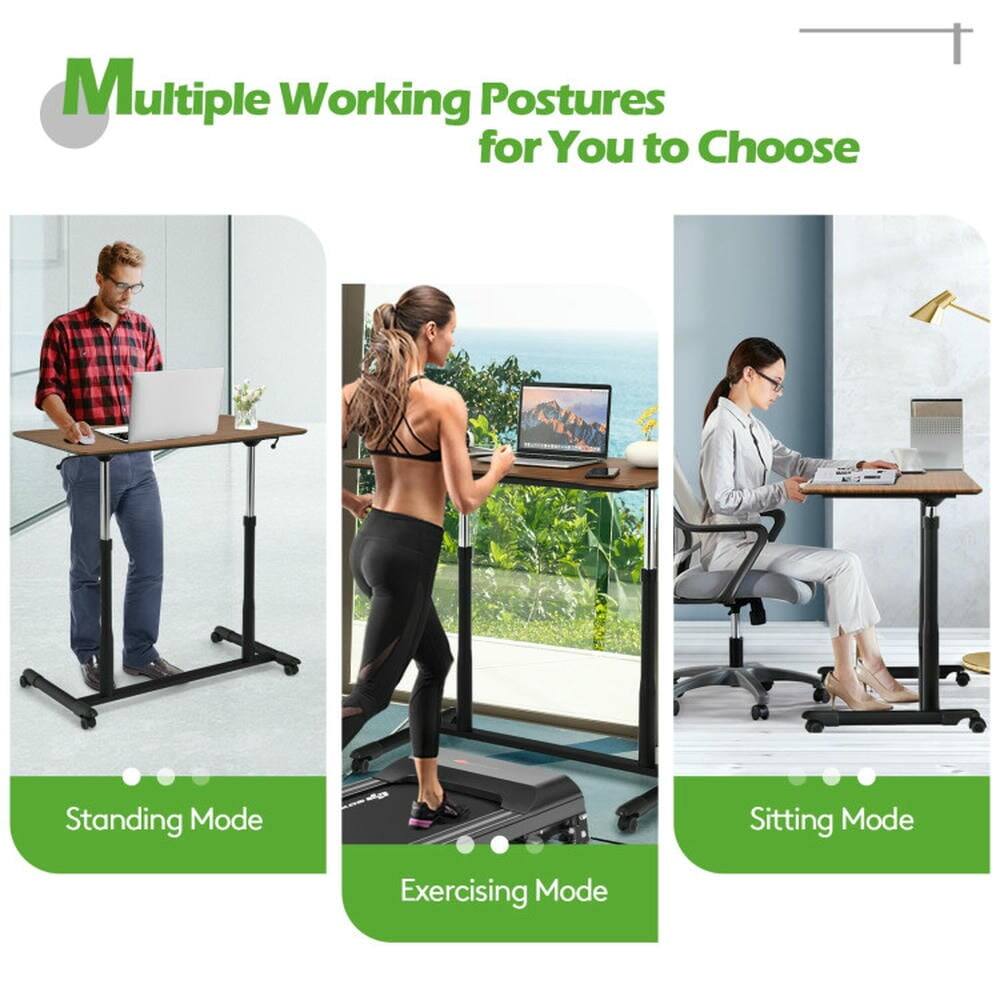 Multiple Working Postures for You to Choose

- Standing Mode
- Exercising Mode
- Sitting Mode