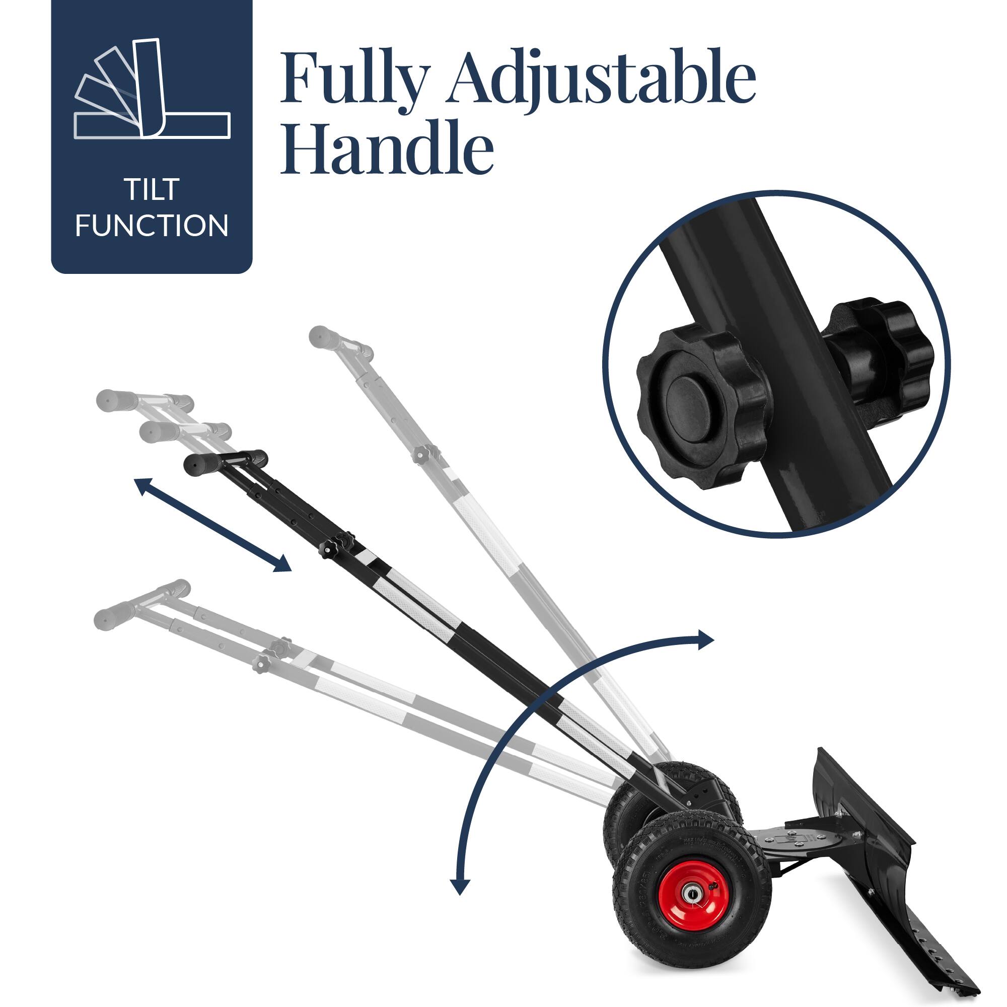 Fully Adjustable Handle  
TILT FUNCTION