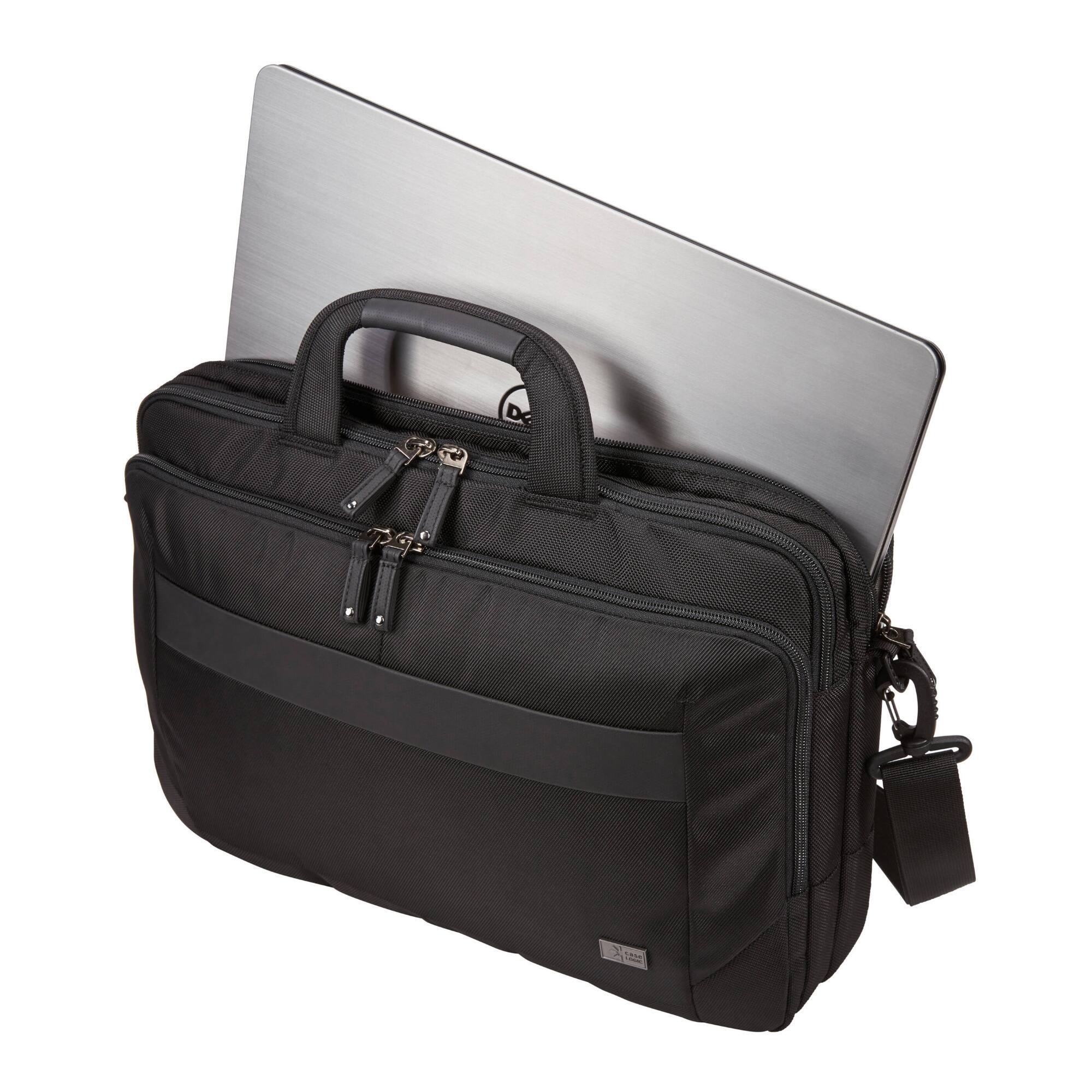 Back. Case Logic - Case Logic Notion 15.6 Inch TSA Briefcase (Black) - Black.