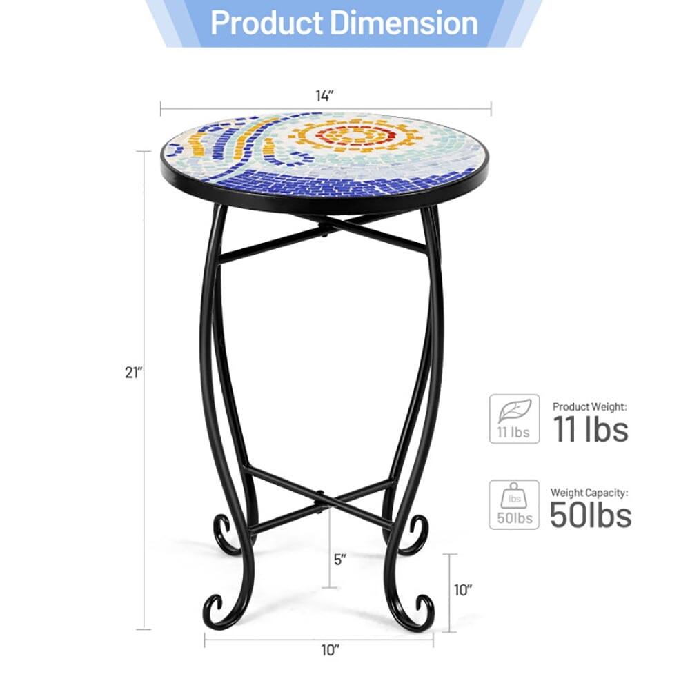 Product Dimension: 14" x 21" x 11 lbs  
Product Weight: 11 lbs  
Weight Capacity: 50 lbs  
Dimensions: 5" x 10" x 10"