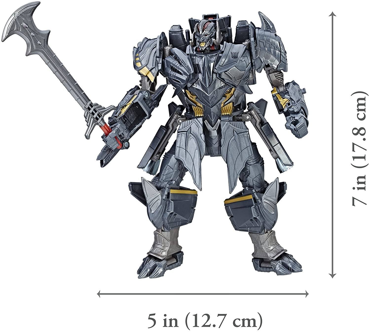 7 in (17.8 cm)  
5 in (12.7 cm)