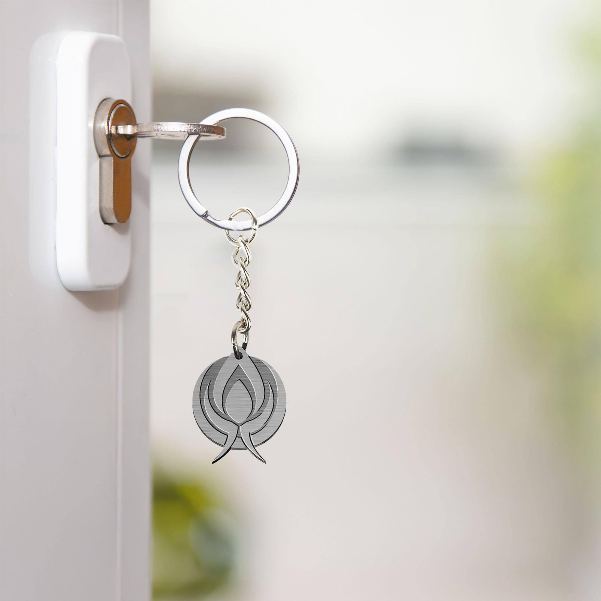 Alt View 10. Gaya Entertainment - Battleborn "Eldrid" Logo Metal Keychain - Silver.
