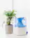 Alt View 3. CRANE - 0.5 Gal. Warm Mist Humidifier with 2 Speed Settings - Blue/White.