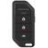 Back. AVITAL - 3308L 2-Way LCD Security System with 2 Remotes - Onyx Black.