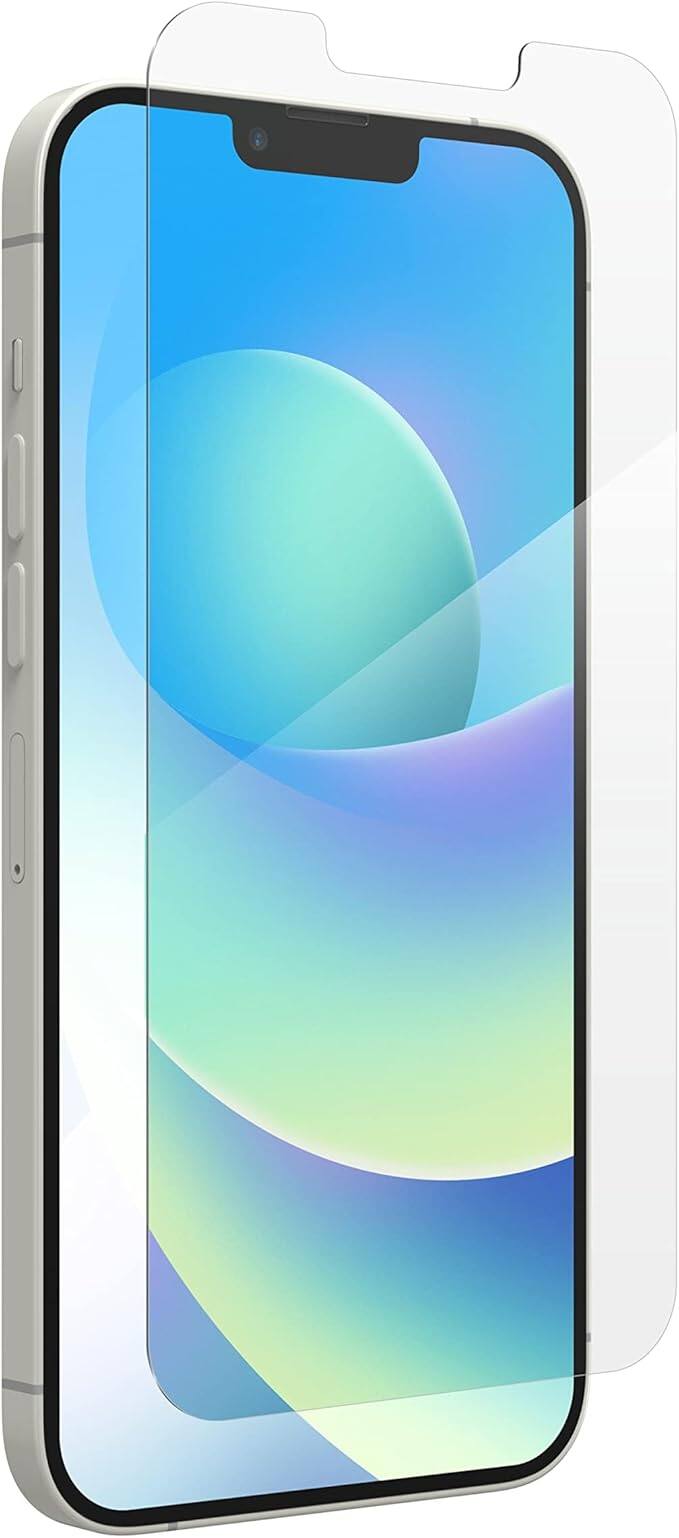 Front. ZAGG - Zagg Invisible Shield Glass Screen Protector for iPhone 14 Plus / iPhone 13 Pro Max - Clear.