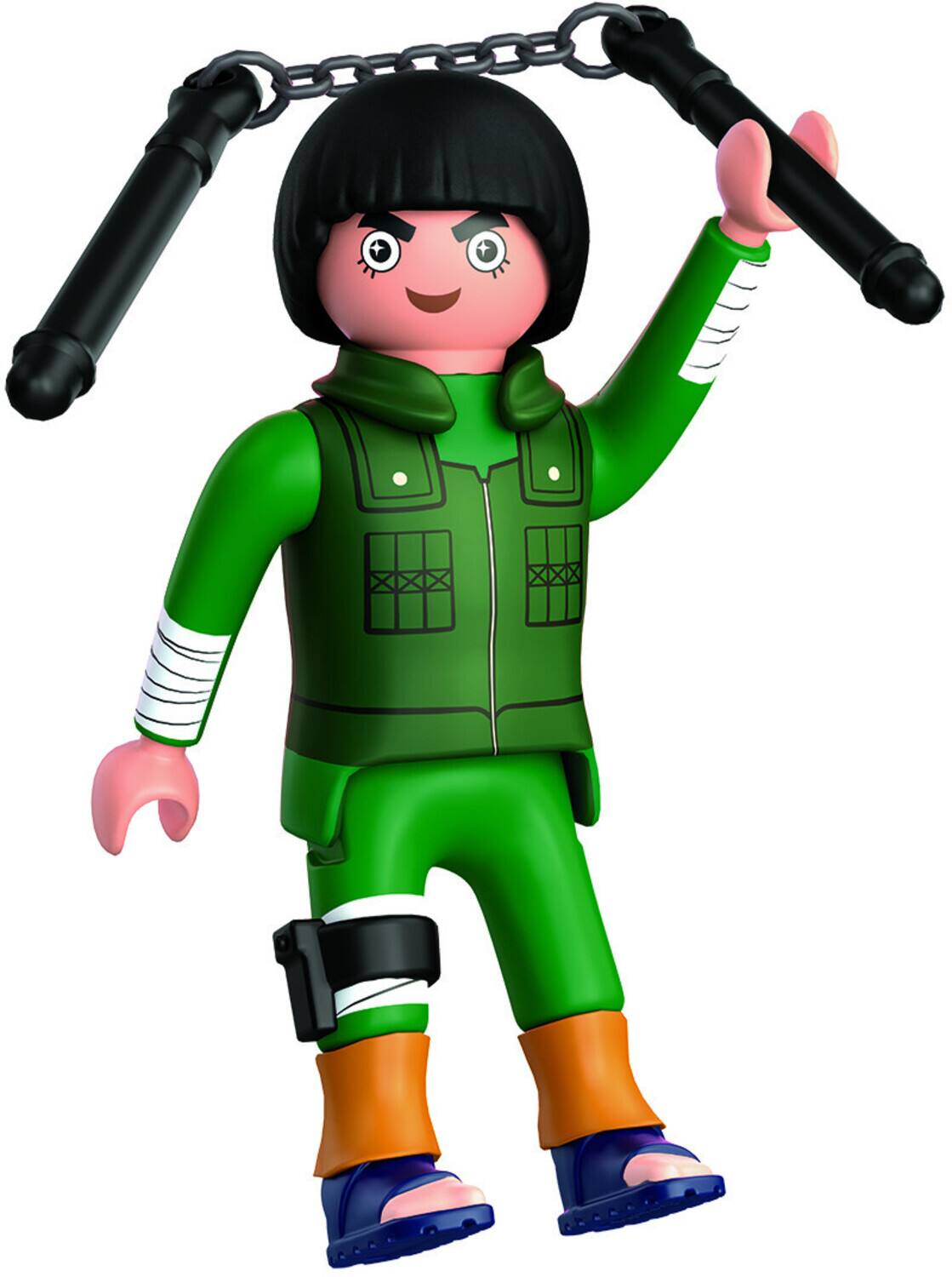 Alt View 1. Playmobil - Playmobil - Naruto Shippuden Rock Lee   - Collectibles - Multicolor.